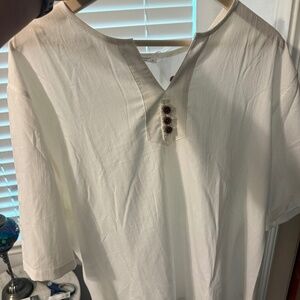 COOFANDY 2 piece linen style set